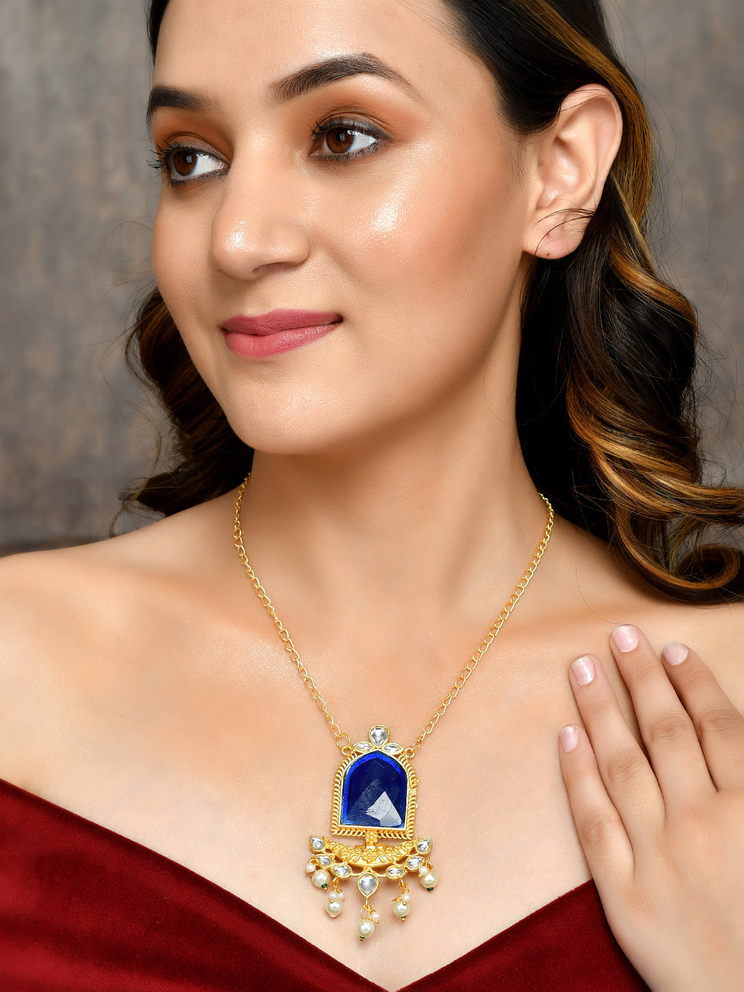 CuiEr Luxury Topaz Color 5mm Rhinestones SS28 Choker Women Tassel Long  Necklace Drag Queen Gold Huge Jewelry For Wedding - AliExpress